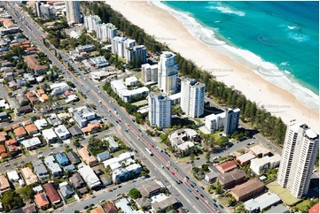 Aerial Photo Burleigh Heads QLD Aerial Photography