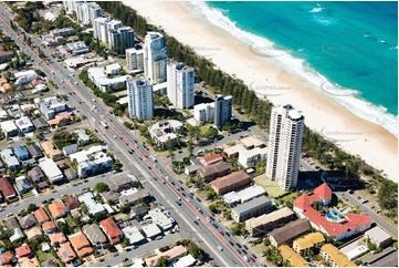 Aerial Photo Burleigh Heads QLD Aerial Photography