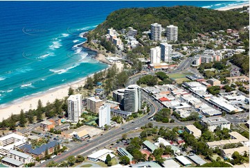 Aerial Photo Burleigh Heads QLD Aerial Photography