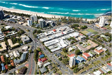 Aerial Photo Burleigh Heads QLD Aerial Photography