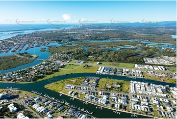 Aerial Photo Hope Island QLD Aerial Photography