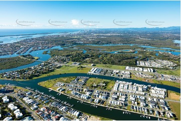 Aerial Photo Hope Island QLD Aerial Photography