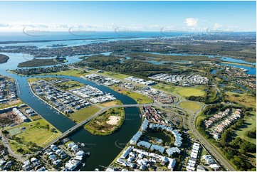 Aerial Photo Hope Island QLD Aerial Photography