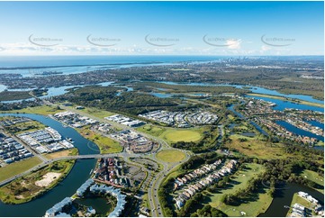 Aerial Photo Hope Island QLD Aerial Photography