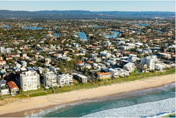 Aerial Photo Mermaid Beach QLD Aerial Photography