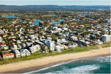 Aerial Photo Mermaid Beach QLD Aerial Photography