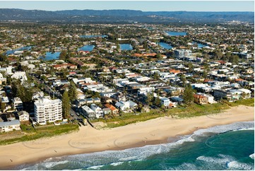 Aerial Photo Mermaid Beach QLD Aerial Photography