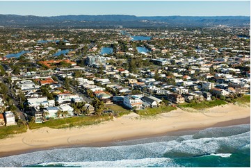 Aerial Photo Mermaid Beach QLD Aerial Photography