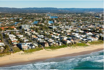 Aerial Photo Mermaid Beach QLD Aerial Photography