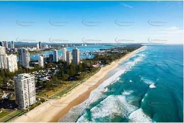 Aerial Photo Main Beach QLD Aerial Photography