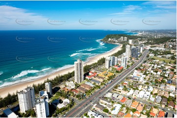 Aerial Photo Burleigh Heads QLD Aerial Photography