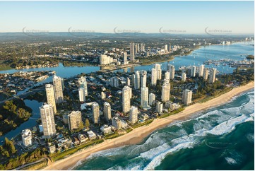 Aerial Photo Main Beach QLD Aerial Photography