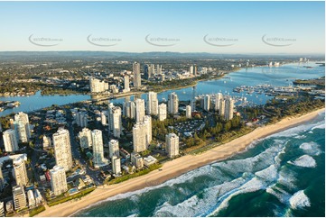 Aerial Photo Main Beach QLD Aerial Photography