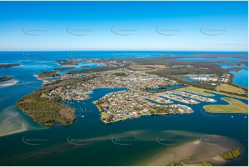 Aerial Photo Yamba NSW Aerial Photography