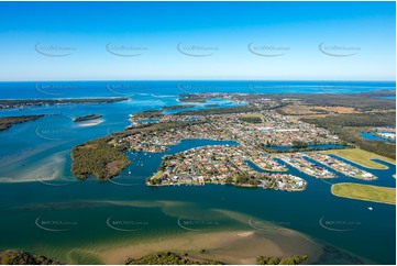 Aerial Photo Yamba NSW Aerial Photography