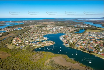 Aerial Photo Yamba NSW Aerial Photography