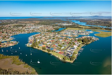 Aerial Photo Yamba NSW Aerial Photography