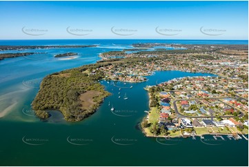 Aerial Photo Yamba NSW Aerial Photography