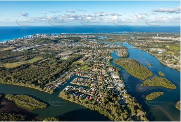 Aerial Photo Tweed Heads West NSW Aerial Photography