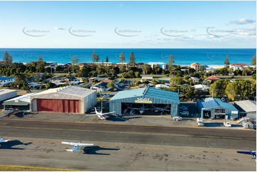 Seair Hanger - Gold Coast Airport QLD Aerial Photography