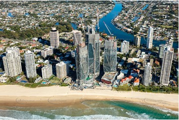 Aerial Photo Surfers Paradise QLD Aerial Photography