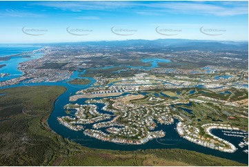 High Altitude Aerial Photo Hope Island QLD Aerial Photography