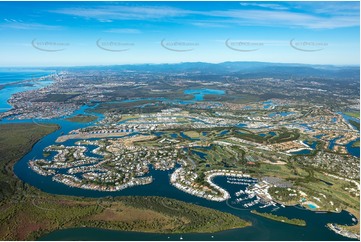 High Altitude Aerial Photo Hope Island QLD Aerial Photography