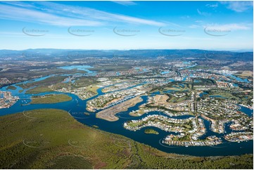 Aerial Photo Hope Island QLD Aerial Photography