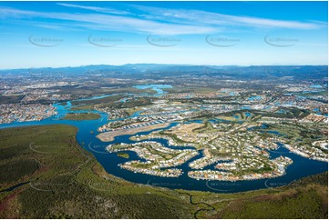 Aerial Photo Hope Island QLD Aerial Photography