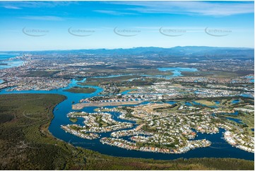 Aerial Photo Hope Island QLD Aerial Photography