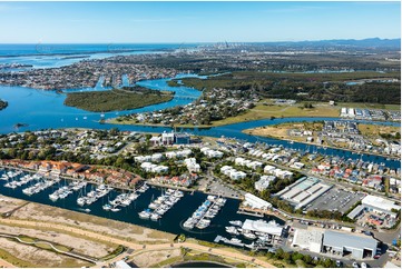 Aerial Photo Hope Island QLD Aerial Photography