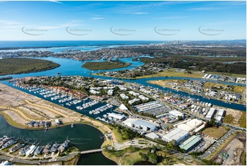 Aerial Photo Hope Island QLD Aerial Photography