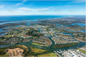 High Altitude Aerial Photo Hope Island QLD Aerial Photography