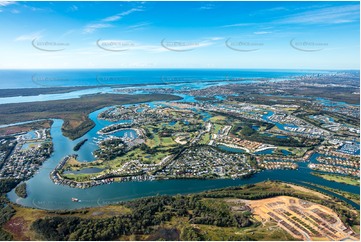 Aerial Photo Hope Island QLD Aerial Photography