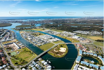 Aerial Photo Hope Island QLD Aerial Photography