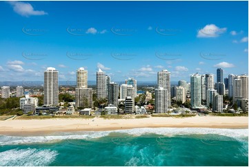 Aerial Photo Main Beach QLD Aerial Photography