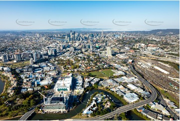 Aerial Photo Bowen Hills QLD Aerial Photography