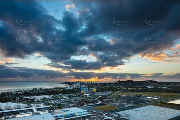 Sunrise Over Southern Cross University Gold Coast QLD Aerial Photography