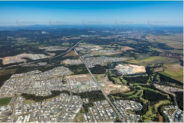 High Altitude Aerial Photo Pimpama QLD Aerial Photography