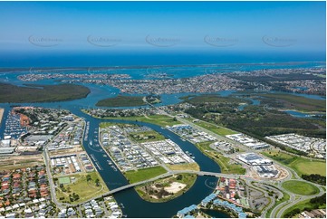 Aerial Photo Hope Island QLD Aerial Photography