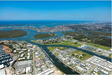 Aerial Photo Hope Island QLD Aerial Photography