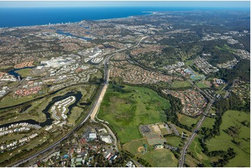 High Altitude Aerial Photo Robina QLD Aerial Photography