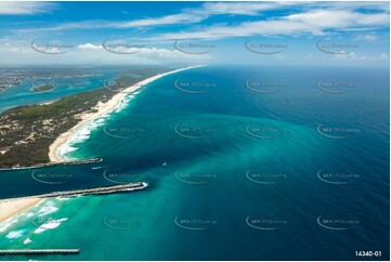 Gold Coast Seaway Bar QLD Aerial Photography