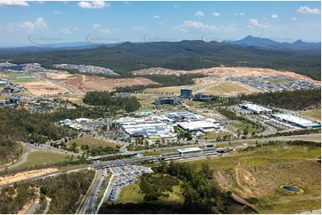 Aerial Photo Springfield Central QLD Aerial Photography