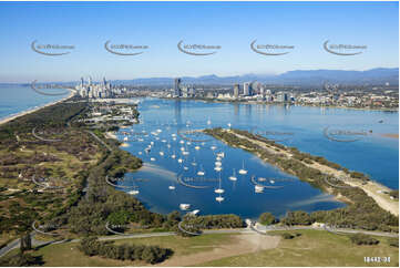 Aerial Photo Main Beach QLD Aerial Photography