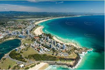 Aerial Photo Coolangatta QLD Aerial Photography