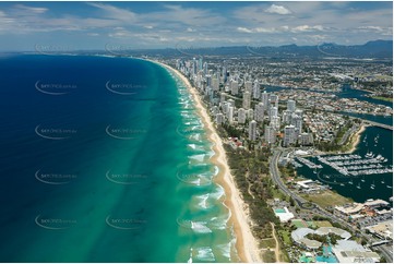 Aerial Photo Main Beach QLD Aerial Photography