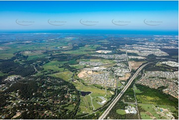 High Altitude Aerial Photo Pimpama QLD Aerial Photography