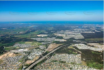 High Altitude Aerial Photo Pimpama QLD Aerial Photography