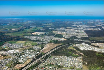 High Altitude Aerial Photo Pimpama QLD Aerial Photography